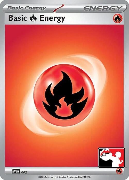 Scarlet & Violet Energy Basic Fire Energy [Prize-Pack] Pokémon card